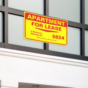 Customize 1 2 3 Bedroom Apartments For Lease Banner