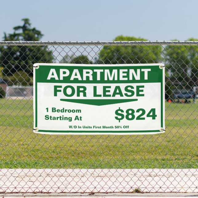 Customize 1 2 3 Bedroom Apartments For Lease  Banner (Insitu)