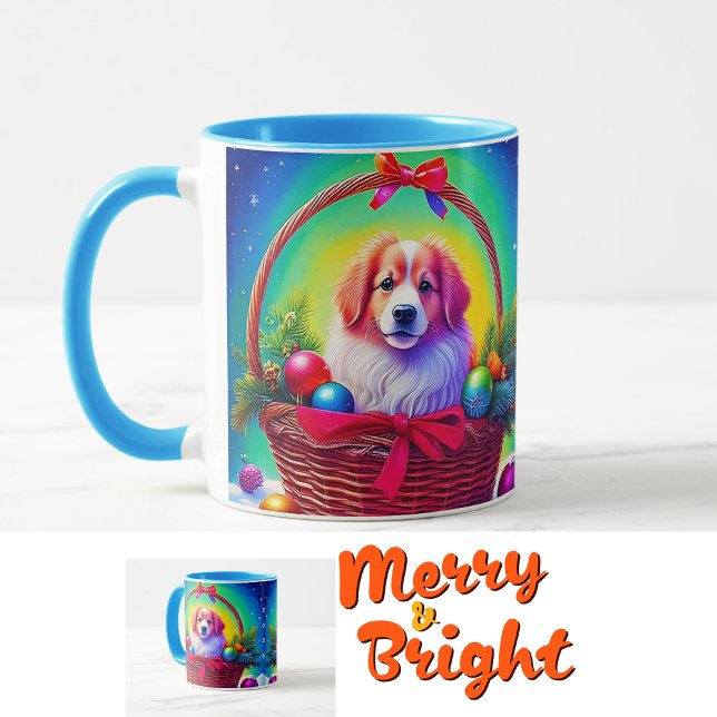 Customize 2026 Cutest Loyal Christmas Dog  Mug (Creator Uploaded)