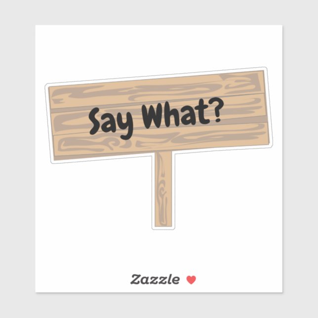 Customize a Fun Cartoon Blank Sign (Sheet)