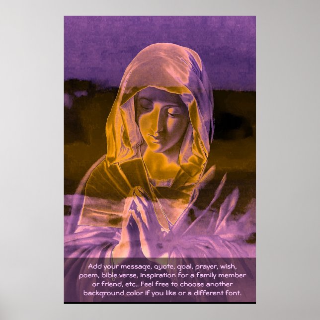 Customize a Poster (Front)