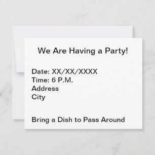 Customize Add Name Photo or Artwork Invitation
