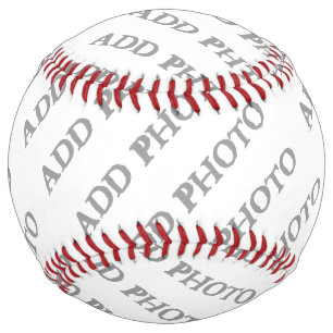 Customize Add Name Photo or Artwork Softball