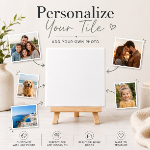 Customize Add Name Photo or Artwork Tile