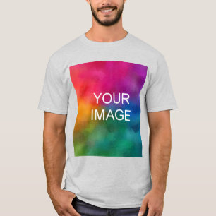 Customize Add Your Image Logo Photo Template T-Shirt