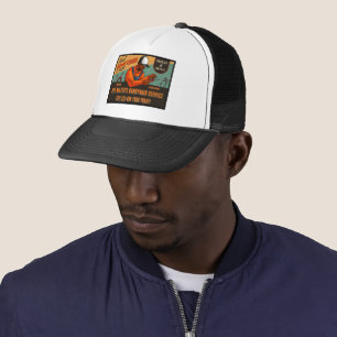 Customize African American Handyman Branding Trucker Hat
