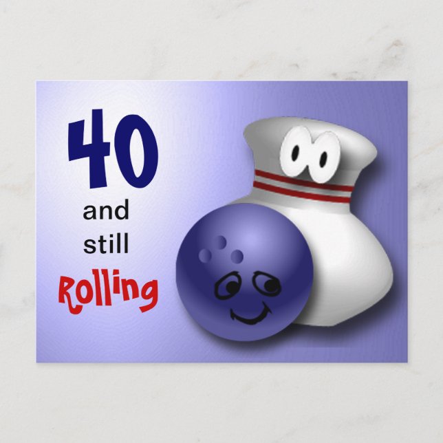 Customize Age Postcard (Front)