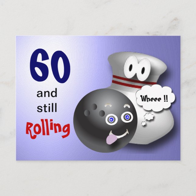 Customize Age Postcard (Front)