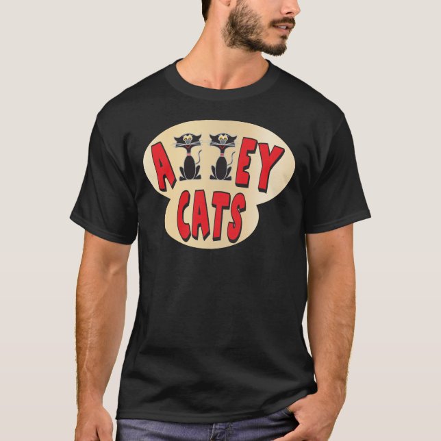 Customize Alley Cats Bowling T-Shirt (Front)