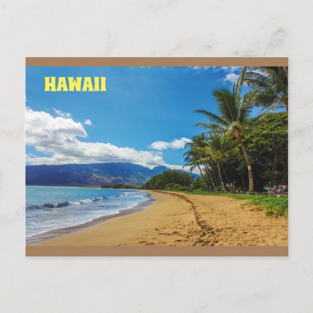 Customize Aloha Hawaii Tropical Postcard (Front)