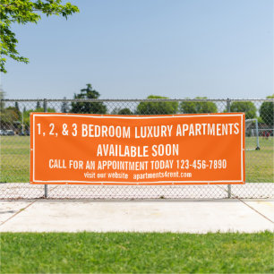 Customize Apartments For Rent Multi Coloured Large Banner
