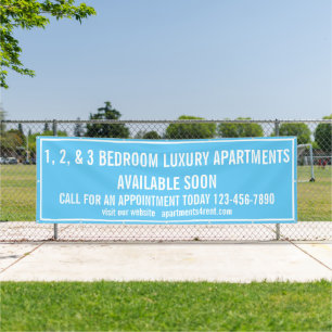 Customize Apartments For Rent Multi Coloured Large Banner