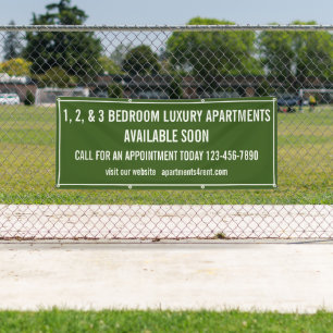 Customize Apartments For Rent Multi Coloured Small Banner