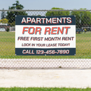 Customize Apartments For Rent or Lease  Banner