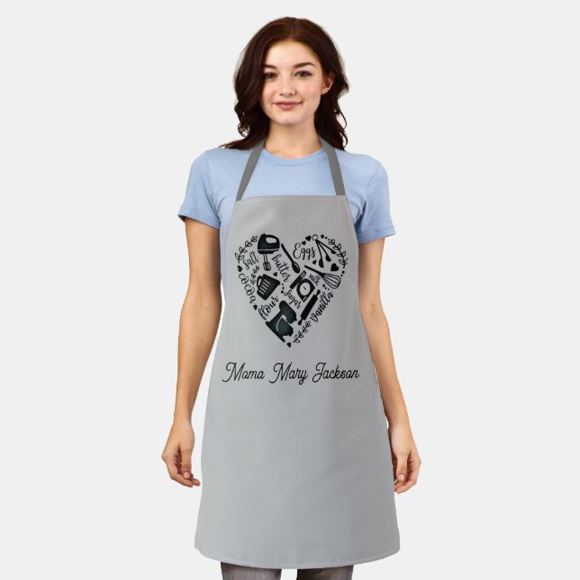 Customize  apron (Worn)