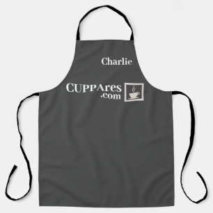 Customize Apron - Business Promoting Grey