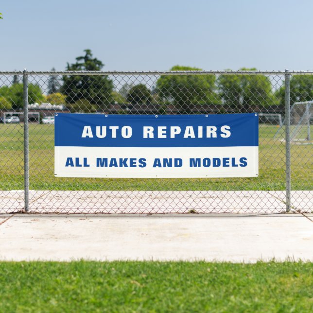 Customize Auto Repair All Makes and Models Large Banner (Insitu)