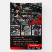 Customize Auto Repair Garage Service List With Log