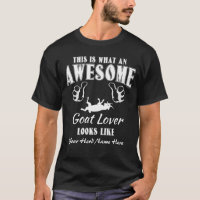 CUSTOMIZE Awesome Goat Lover Myotonic Fainter Goat