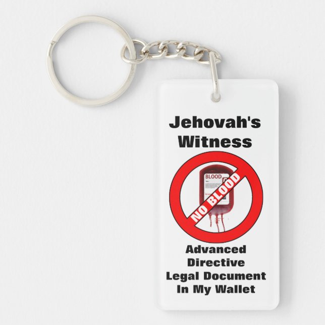 Customize Back Text - Advanced Directive Keychain (Front)
