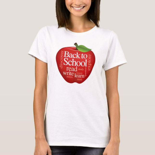 Customize Back to School  T-Shirt (Front)