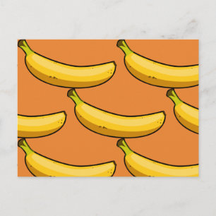 Customize Banana Postcard
