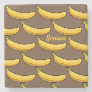 Customize Banana Stone Coaster