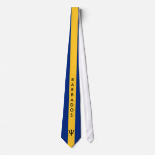 Customize Barbados Flag Tie
