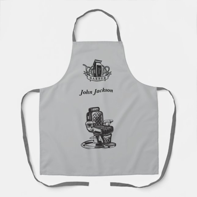 Customize Barber Apron (Front)