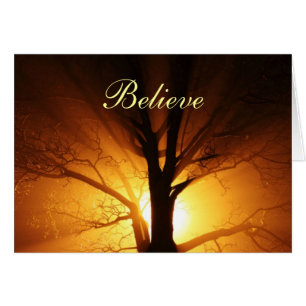 Customize Believe Card