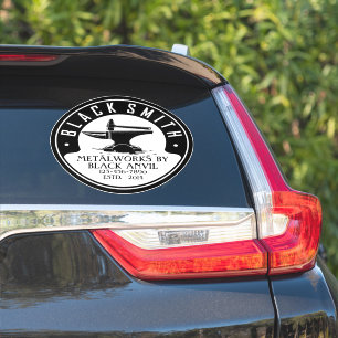 Customize Blacksmith Black Anvil Metal Works Auto