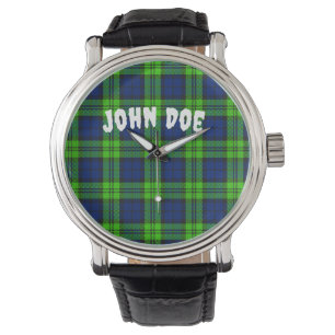 Customize Blackwatch Plaid Tartan Watch