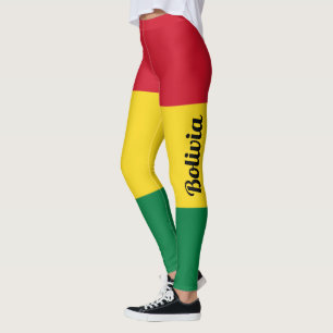 Customize Bolivia Flag Leggings