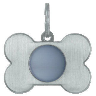 customize, bone shaped pet tag, shows blue sky  ID tag