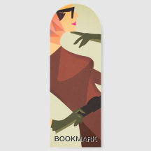 Customize Bookmark - Woman Pose Lipstick