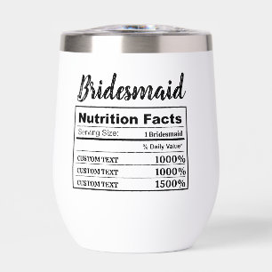 Customize Bridesmaid Party Maid of Honour Sister