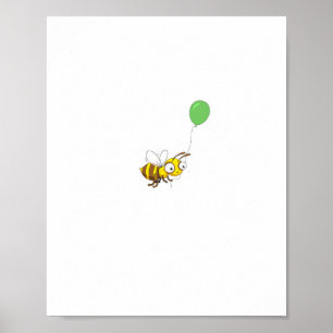 Customize Bumble bee Birthday Poster