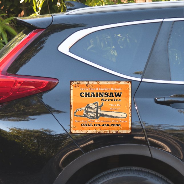 Customize Chainsaw Service Small Engine Repair  (Car Side)
