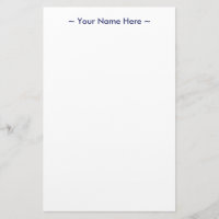 customize change name text navy blue white
