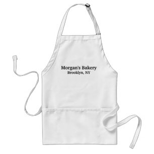 customize change name text white black Apron