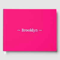 customize change name text white fuchsia pink
