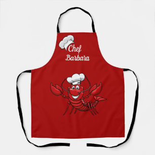 Customize Chef Lobster All-Over Print Apron