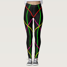 Customize & Choose the colour - Neon Lines Yoga