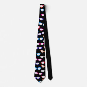 Customize colourful sunglasses tie