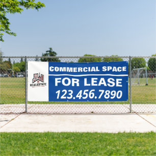 Customize Commercial Space For Lease Company Logo Banner