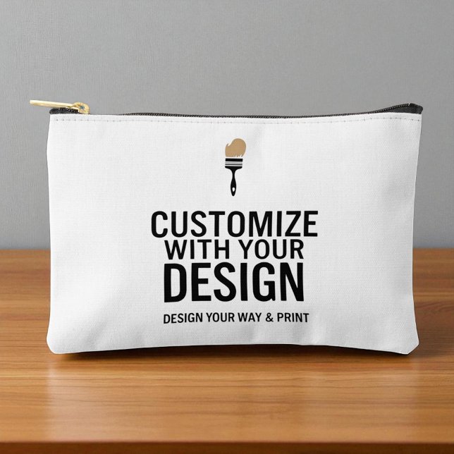 Customize Company Branded Custom Personalized  Accessory Pouch (Creator Uploaded)