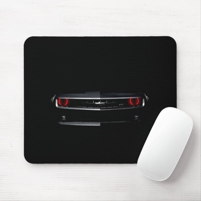 Customize Cool black Chevy Camaro Mouse Pad (With Mouse)