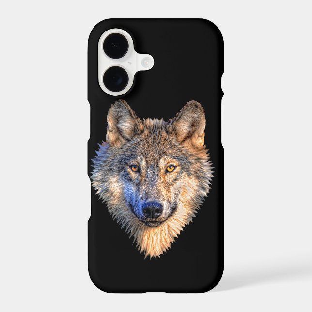 Customize Cool Wolf Head (Back)