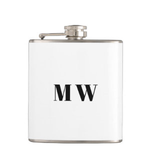 Customize Couple initials Wedding Favours Hip Flask