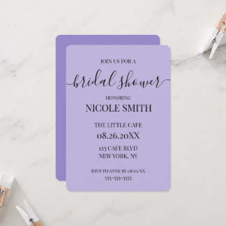 Customize Create Your Own Bridal Shower Invitation